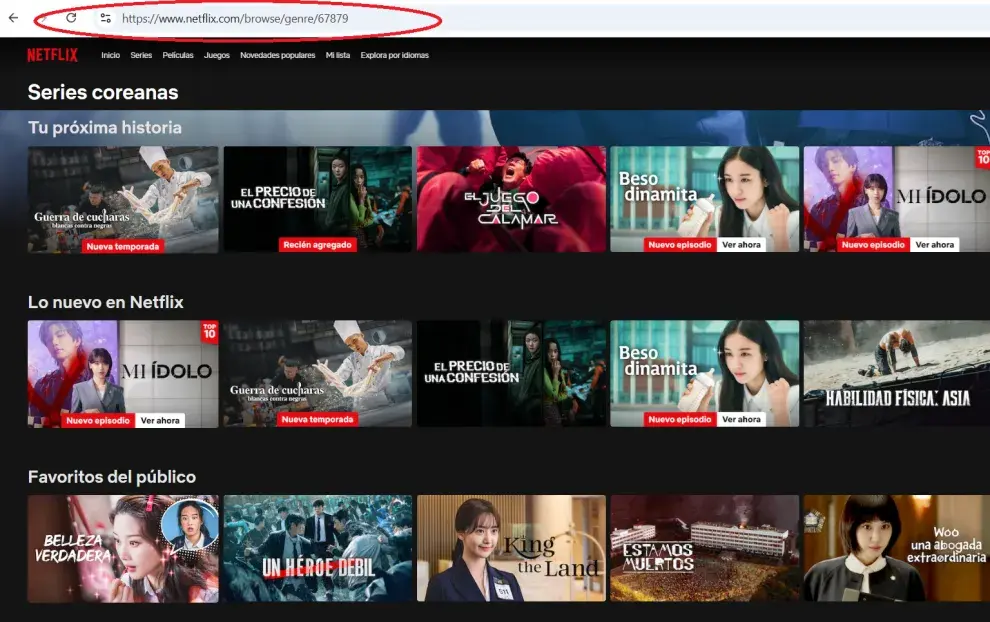 Cómo usar los códigos secretos de Netflix para desbloquear K-dramas.