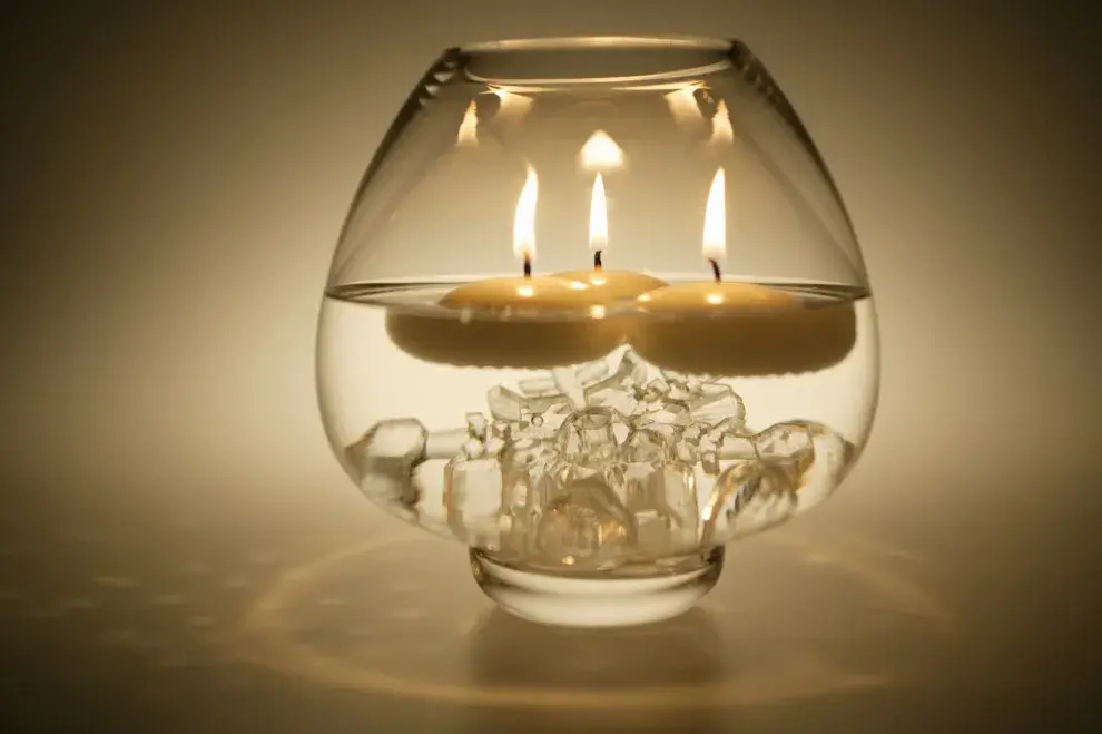 Foto de centro de mesa.