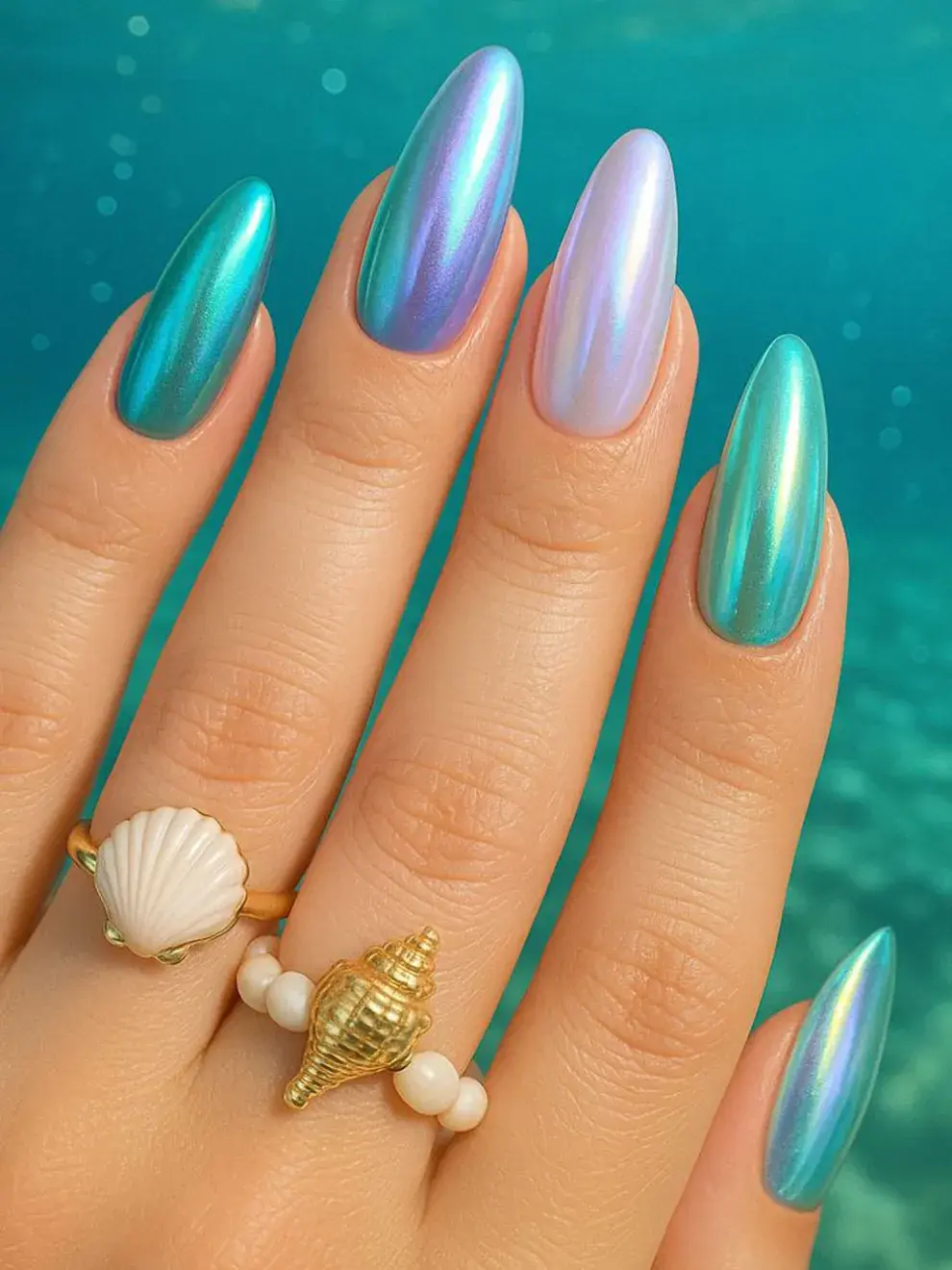 Una tendencia que mezcla fantasía, glamour y espíritu veraniego para llevar la magia de las sirenas directo a las manos.