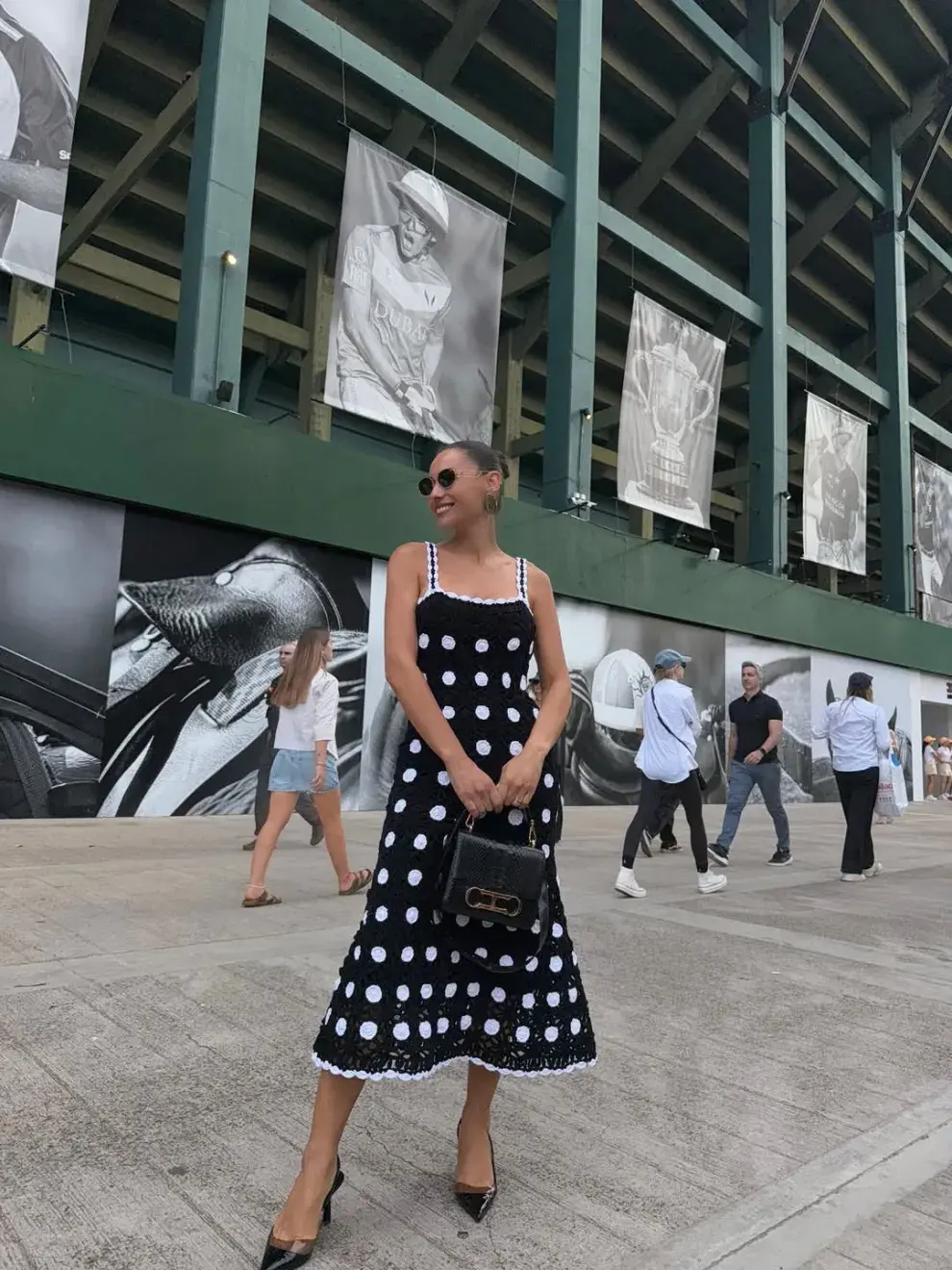 Pampita en el Abierto de Polo 2025