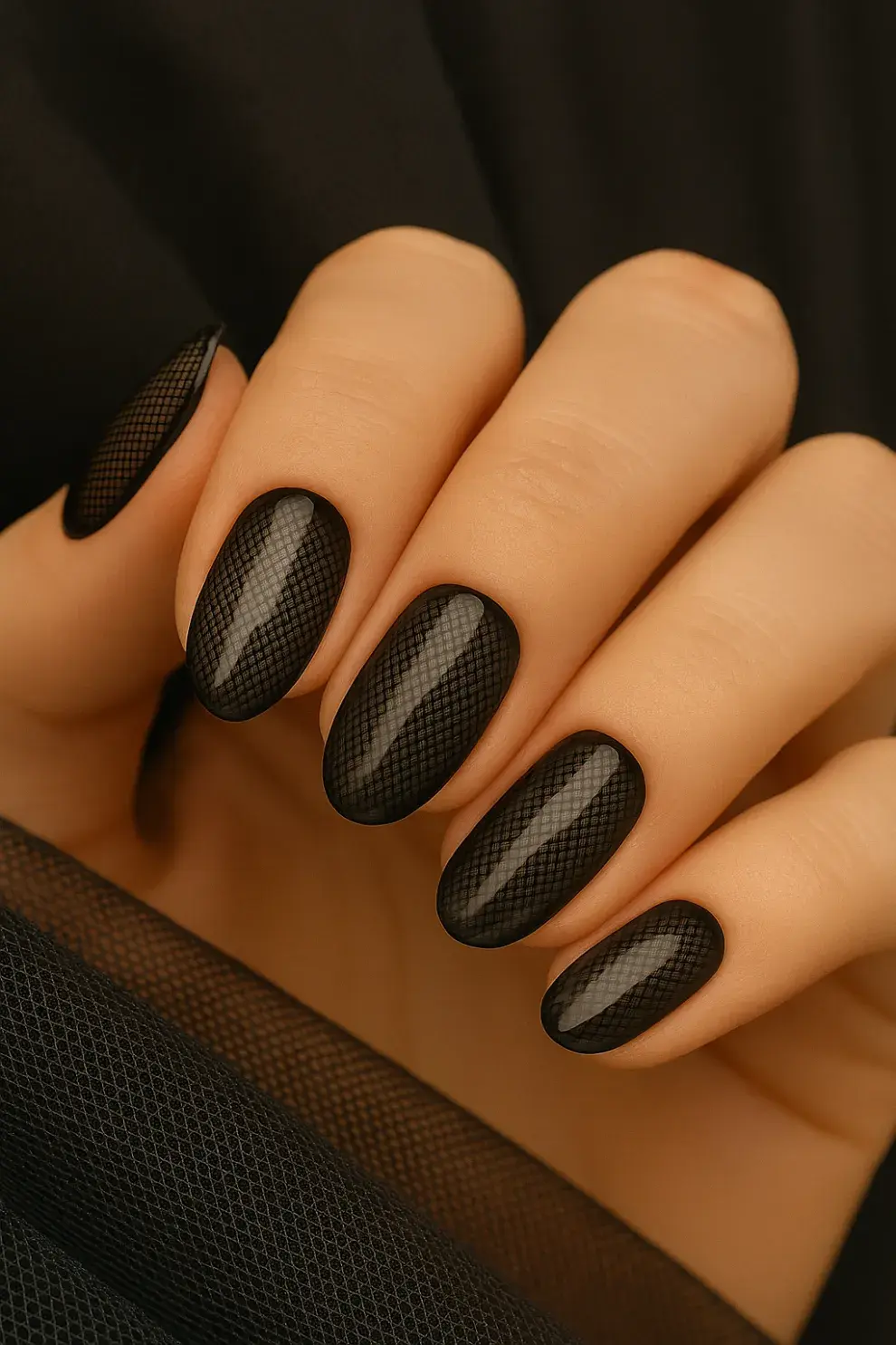 Ideal para la noche: elegante, misterioso y muy fashion.