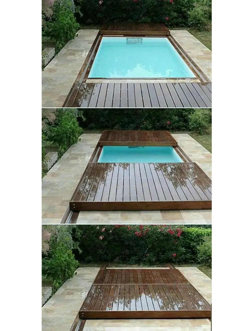 Cuando no se usan, la superficie queda libre para otras actividades: comer al aire libre, hacer ejercicio o simplemente disfrutar de un espacio despejado.