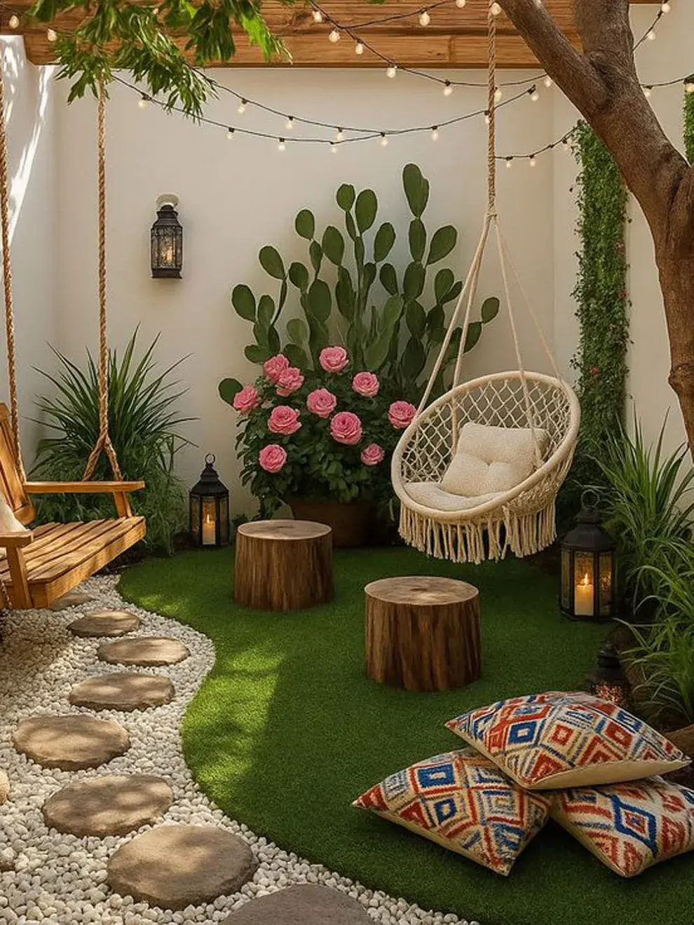 Con las ideas correctas, incluso el balcón más pequeño puede convertirse en un mini-jardín que parece enorme.