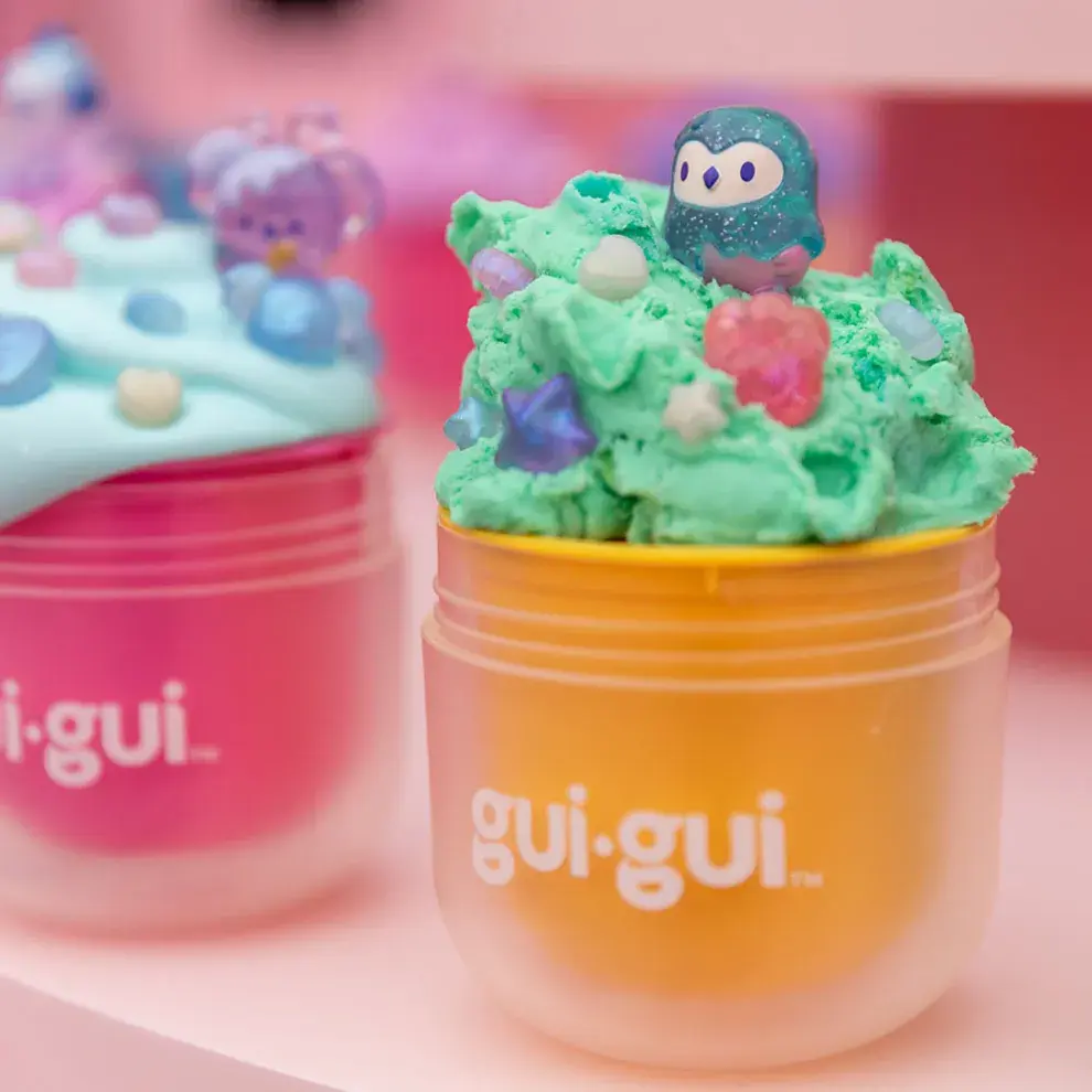 Gui Gui: slime con estética skincare y experiencia ASMR