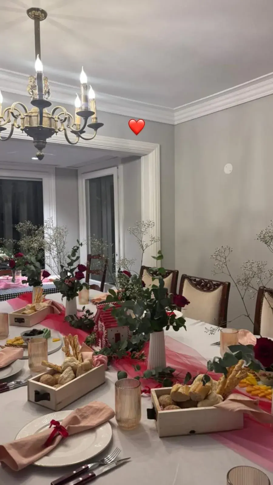 La mesa navideña de La Joaqui.