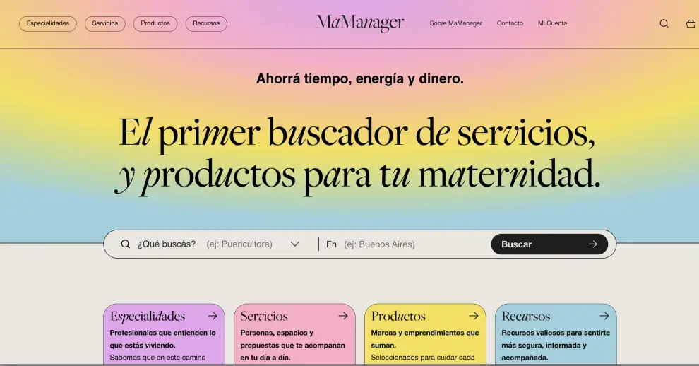 Julieta cuenta por qué lanzó MaManager