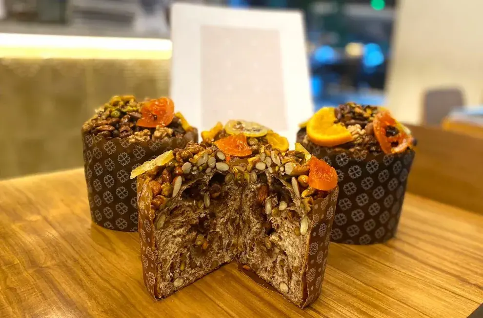 Merienda propone para las Fiestas un pan dulce artesanal elaborado a partir de una receta tradicional pero con toques propios.