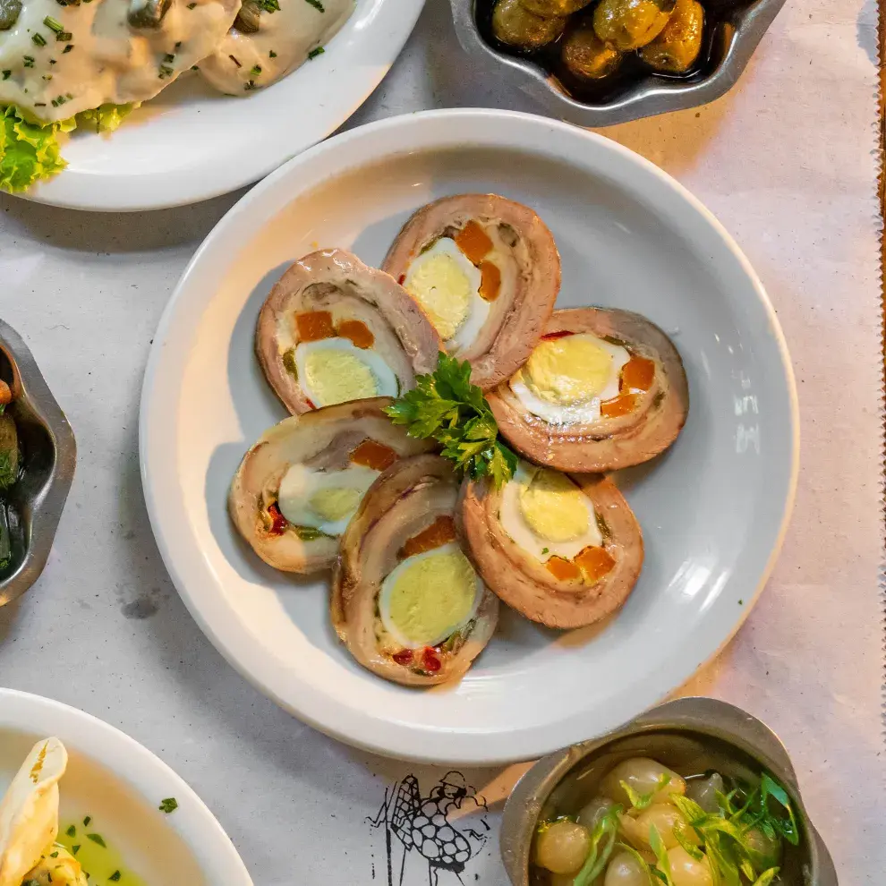 Receta de matambre arrollado frío