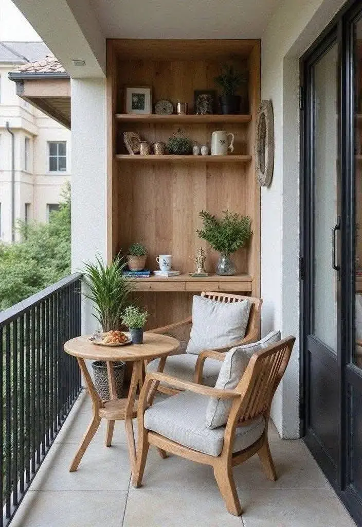 Foto de balcones pequeños.