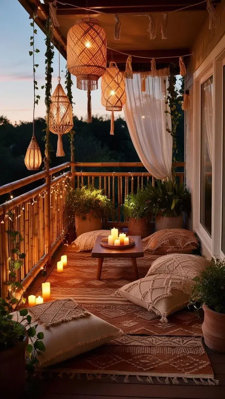 Foto de balcón pequeño.