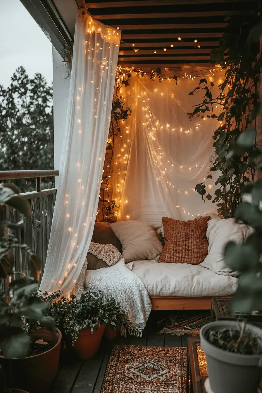 Foto de balcón pequeño.