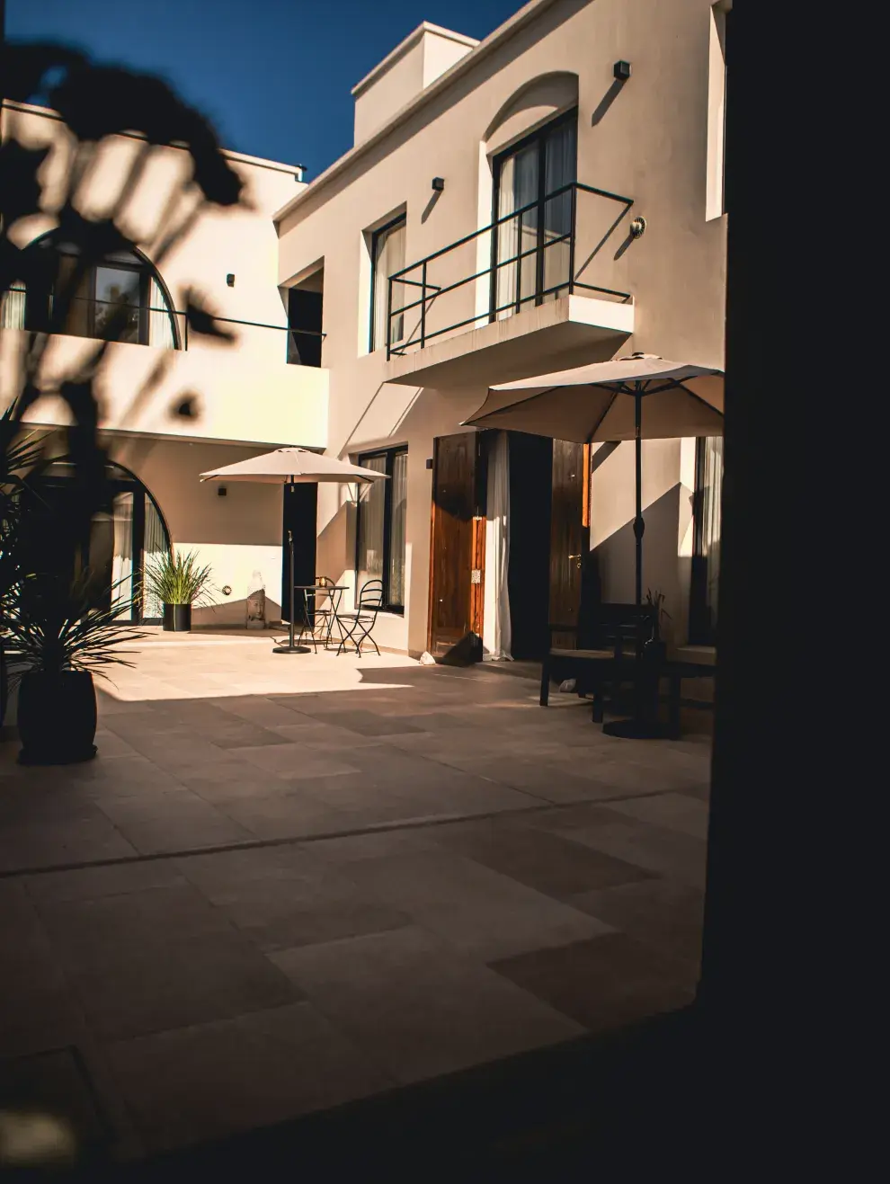 Patio del hotel boutique