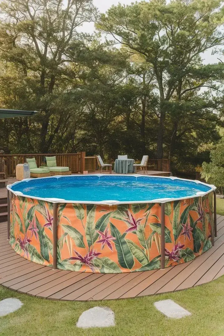 Piletas de lona con estilo: ideas para sumarlas a tu patio.