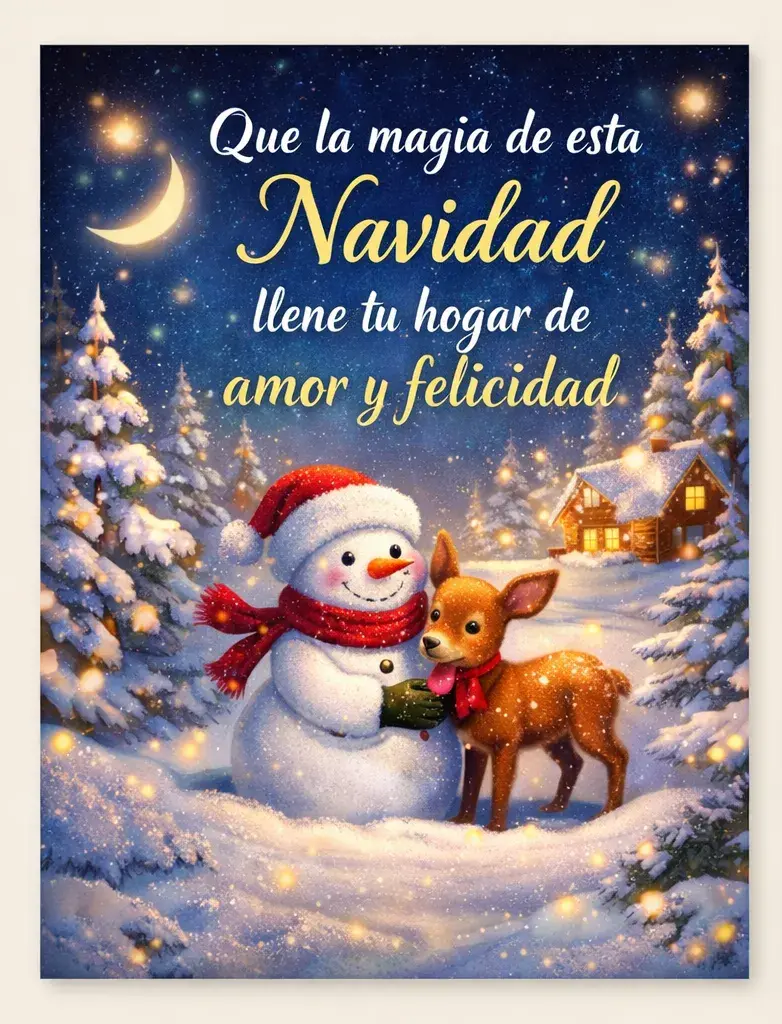 Las mejores frases navideñas para enviar por WhatsApp.