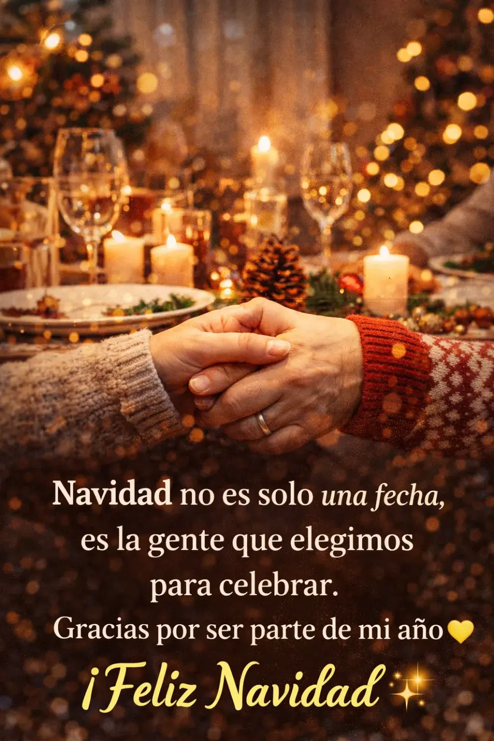 Frases para descargar y enviar por WhatsApp en Navidad.