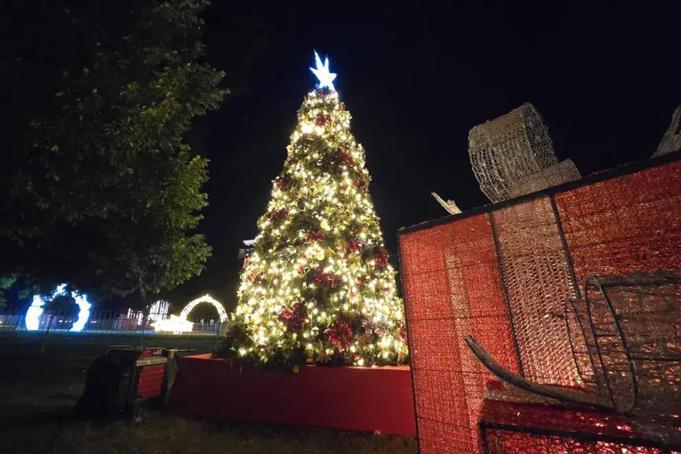 El jardín lumínico, un recorrido mágico para chicos y grandes