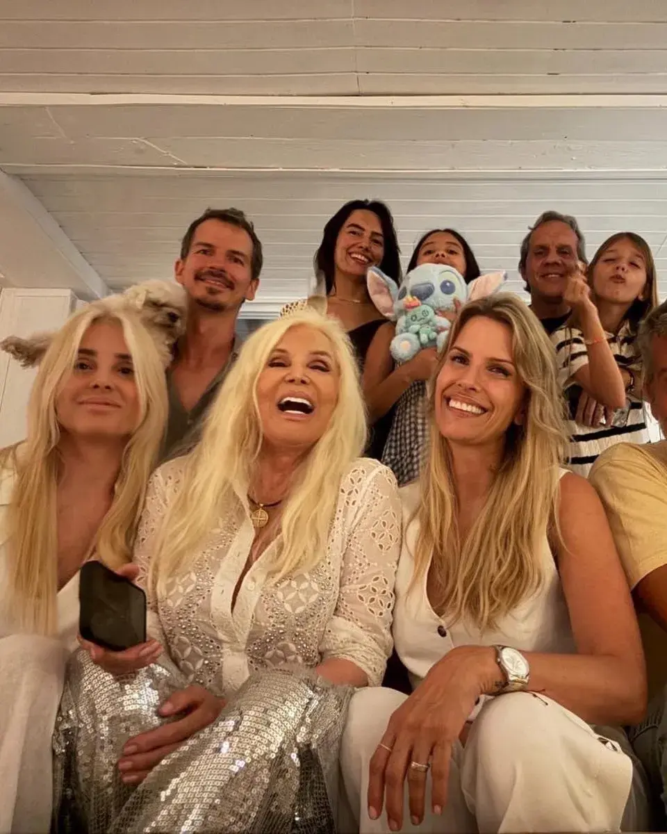 Susana Giménez es otra de las famosas que cierran su 2025 en familia en Punta del Este.