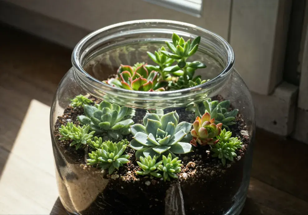 Cómo armar tu propio terrario (y relajarte en el proceso)