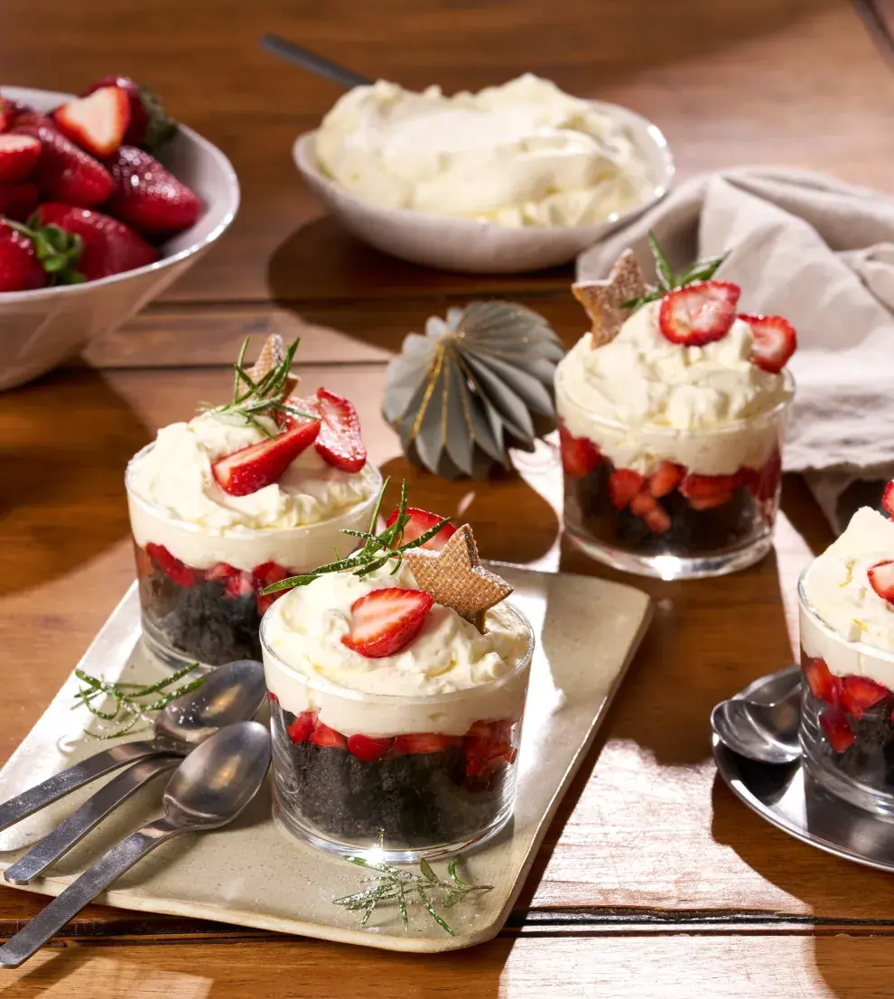 Torta en copa, de Belu Melamed.