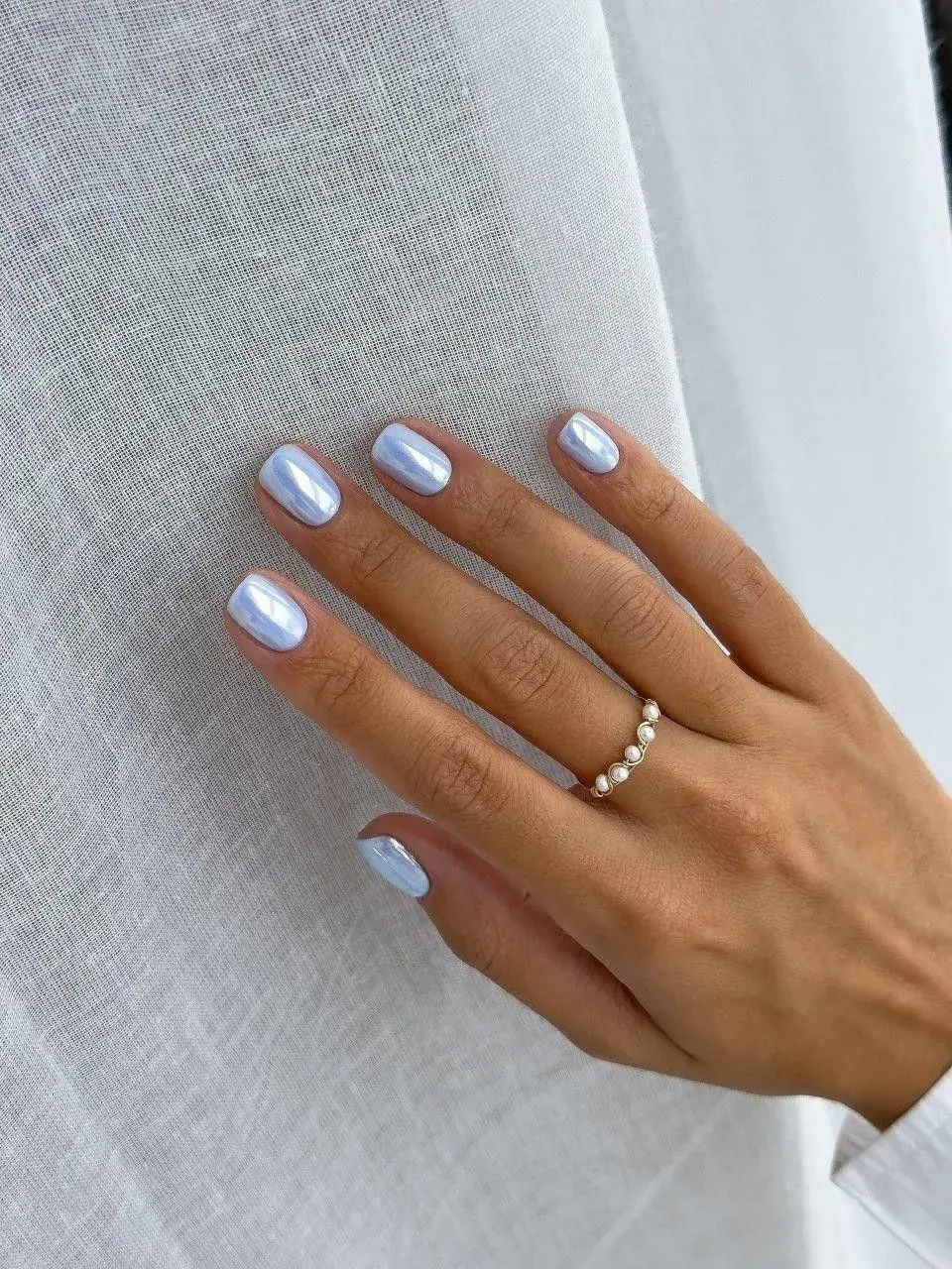 'Baby blue nails': los diseños de uñas más lindos para inspirarte este verano
