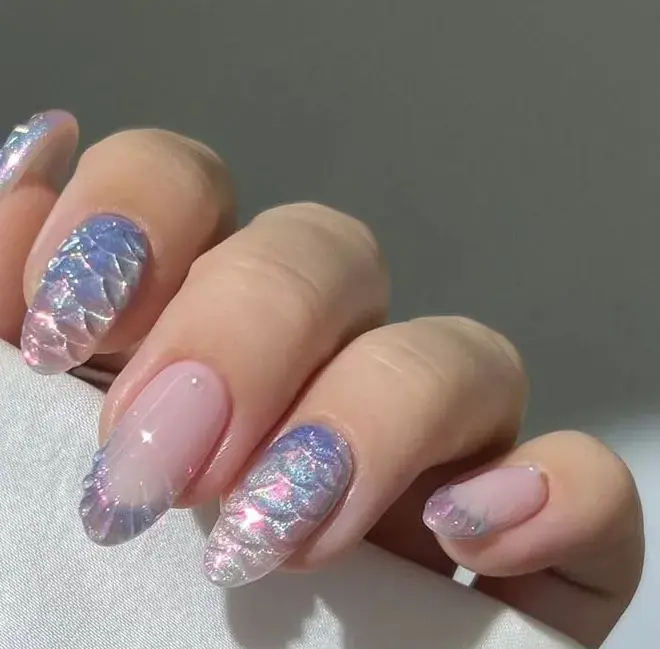 Sea nails: 12 diseños de uñas inspirados en el mar para empezar el 2026