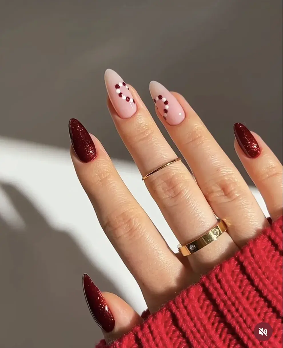 Diseños de uñas navideños fáciles y rápidos para hacerte en casa