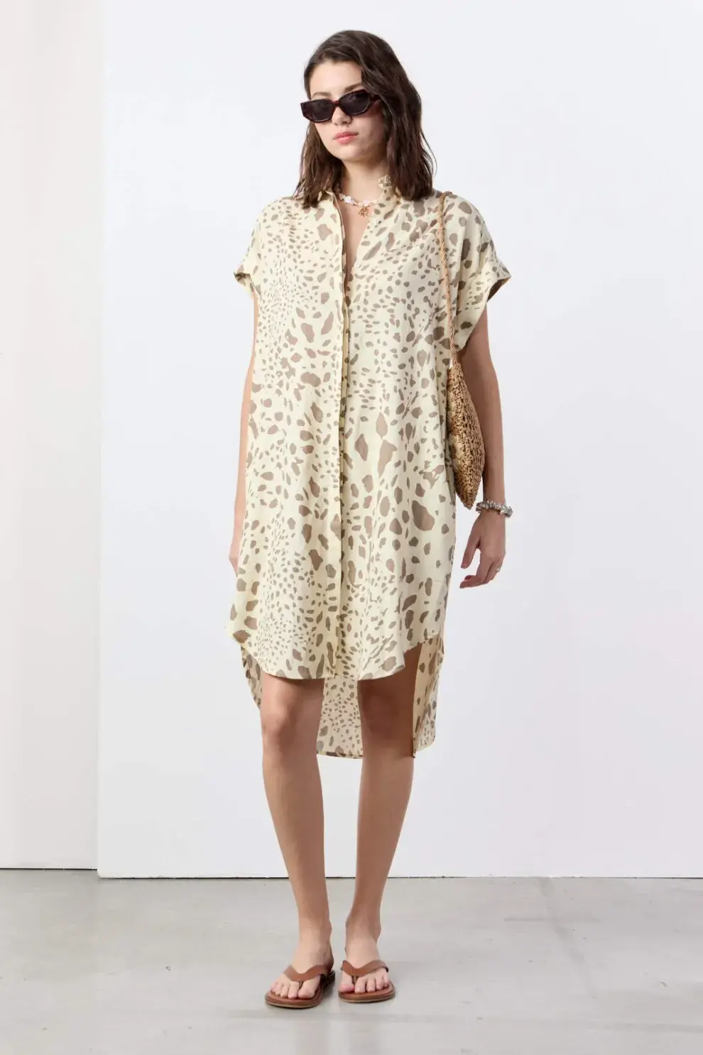 Los vestidos camiseros son muy cómodos (VER $ 83.900)