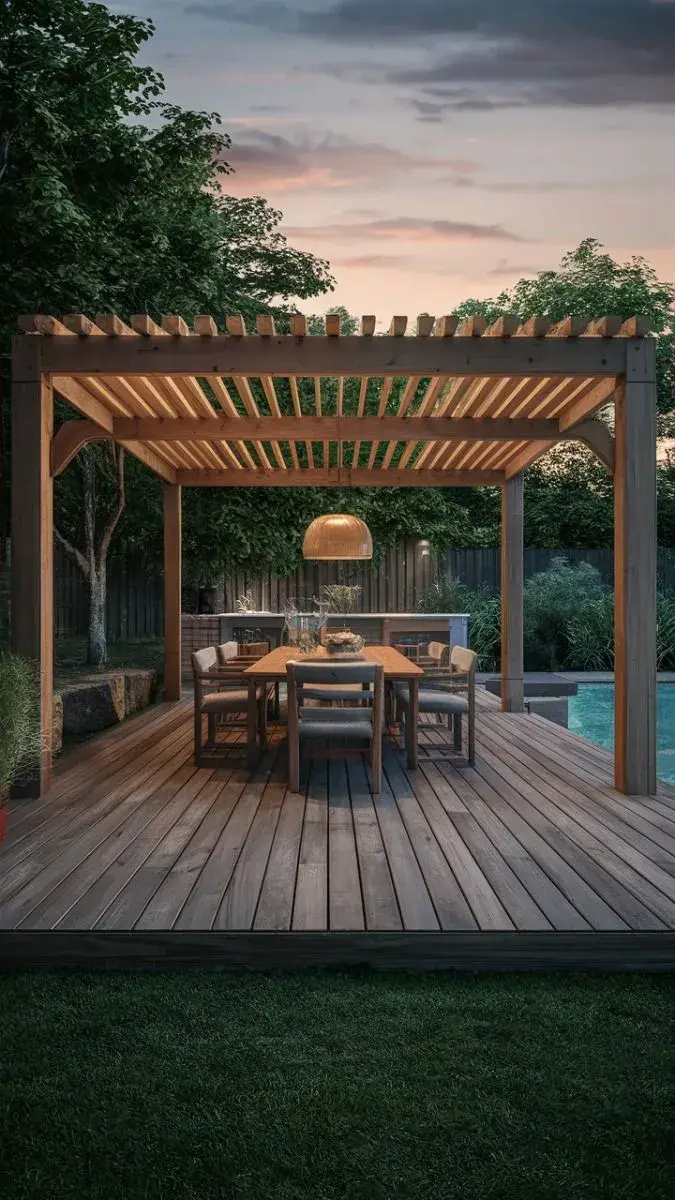 Entre las especies más utilizadas se destacan el lapacho, el quebracho, el eucalipto tratado y el pino impregnado, todas aptas para exteriores si reciben el mantenimiento adecuado.