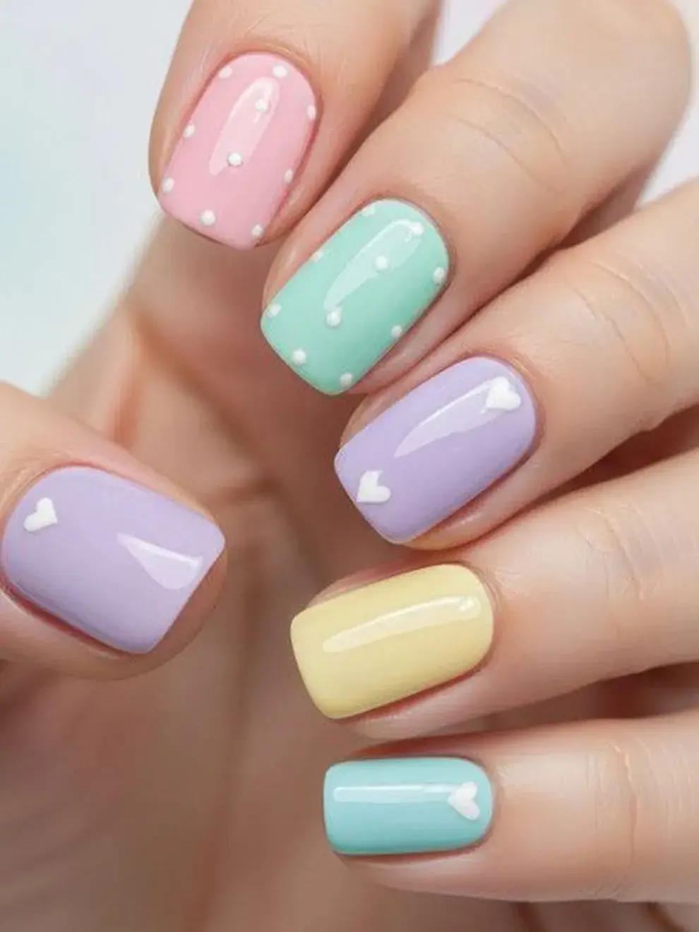 Las sweet nails se posicionan como una de las grandes tendencias en nail art, especialmente entre quienes prefieren diseños delicados y estéticos