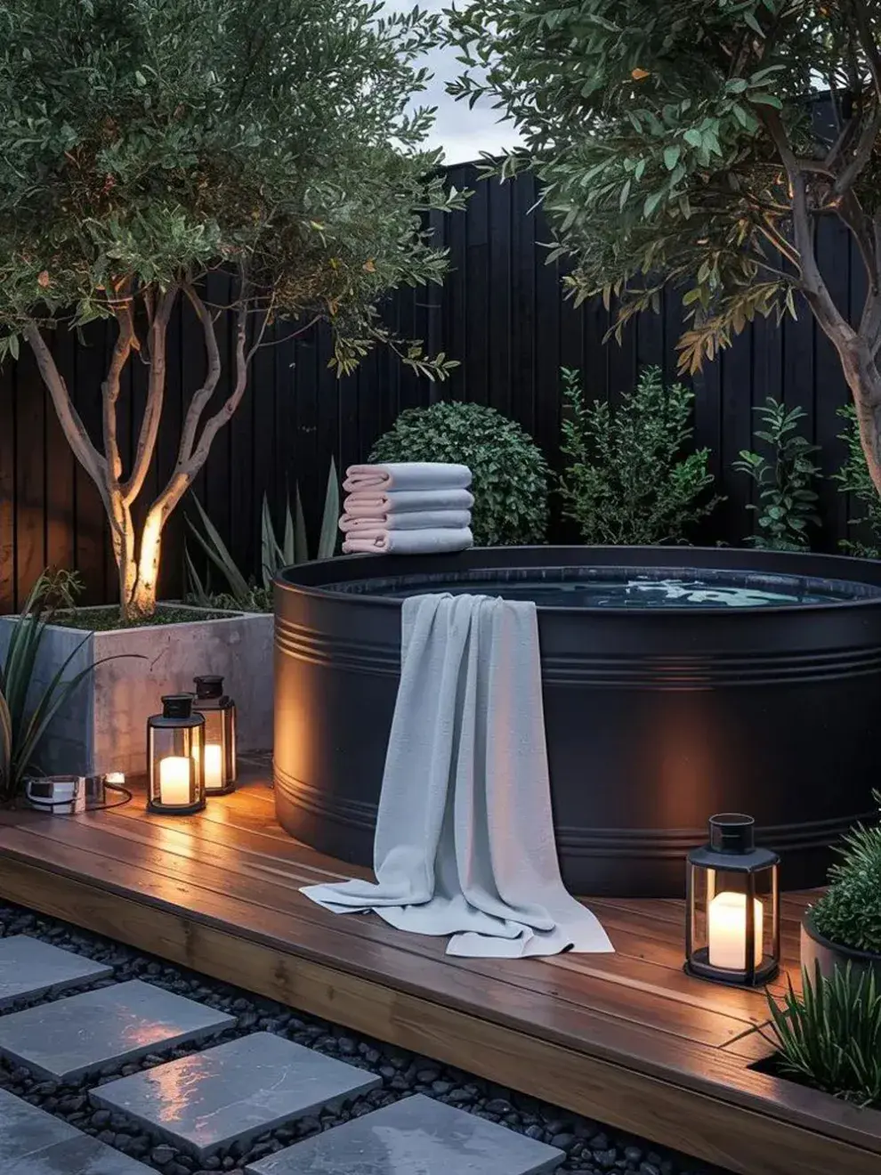 Pueden ser solo decorativos o estar diseñados para el baño, siempre priorizando una imagen natural y armónica.