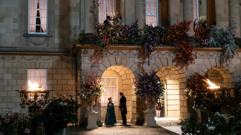 El Museo Holburne, en Bath, transformado en escenario de Bridgerton.