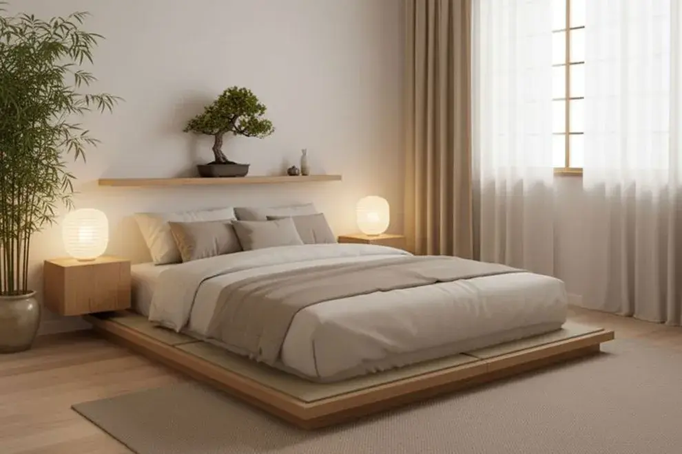 Inspirado en el wabi-sabi y el zen, propone ambientes serenos, funcionales y armónicos, donde cada objeto tiene un propósito y nada sobra.