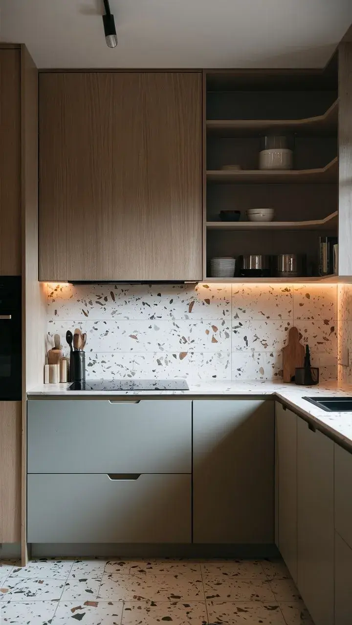 Adiós a los azulejos de toda la vida: la tendencia en la cocina para 2026