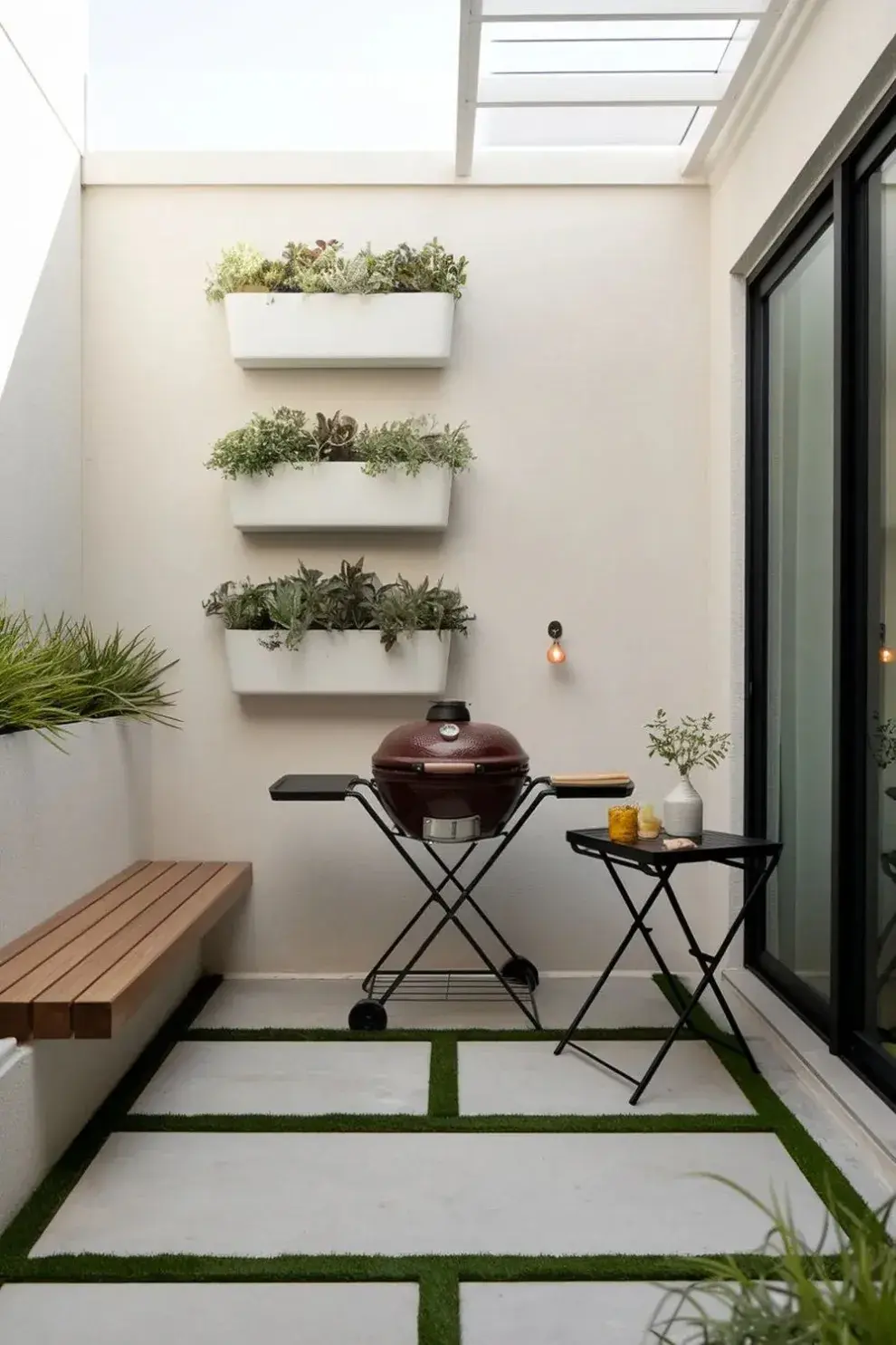 Tener parrilla ya no es un privilegio exclusivo de jardines amplios.