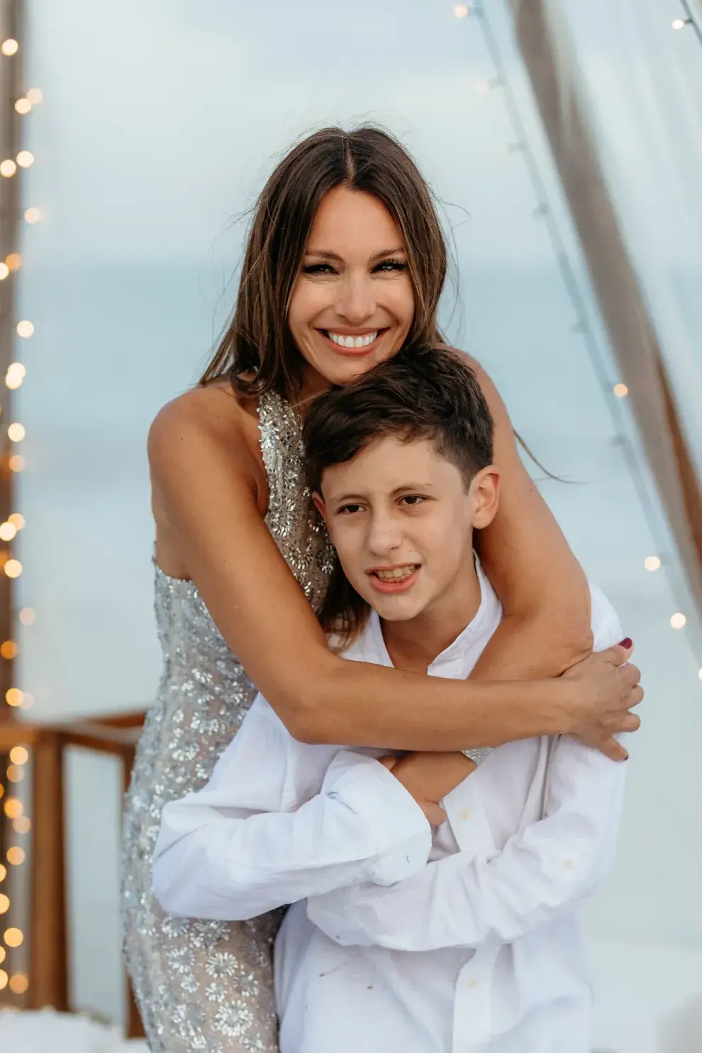  Benicio Vicuña también estuvo presente en el festejo