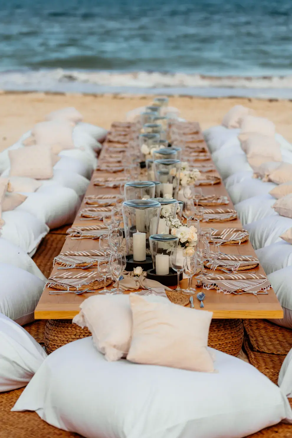 La increíble mesa que compartieron todos los invitados