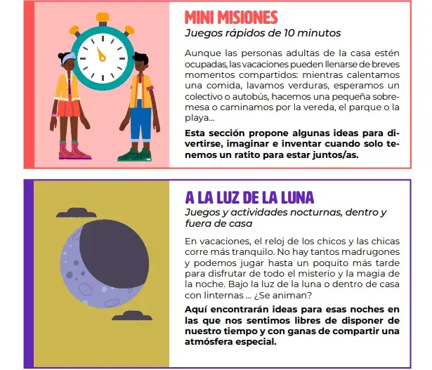 Vacaciones creativas: una guía para jugar en familia, con y sin pantallas