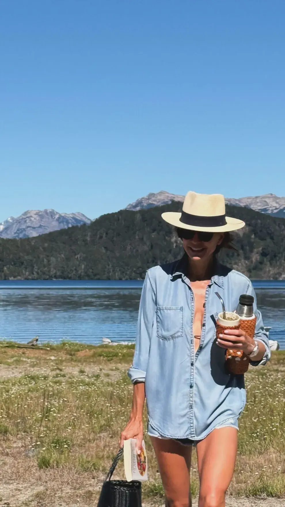 El look de Juliana Awada el 1 de enero de 2026.