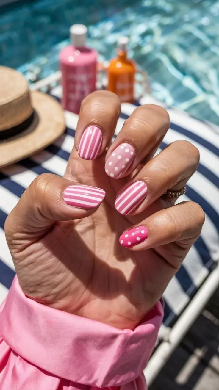Lined Nails: los diseños más originales para ponerle onda al verano