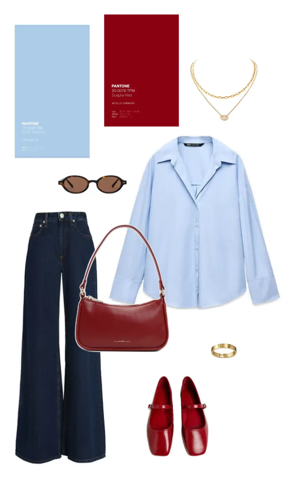  El azul y el rojo escarlata se cruzan para crear una de las combinaciones más potentes del 2026