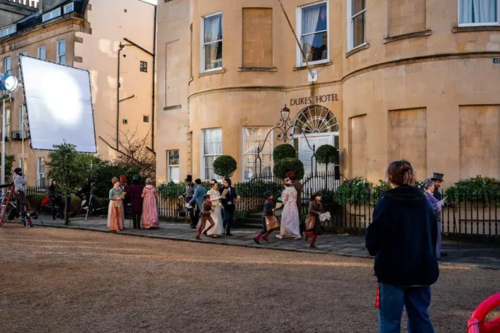 Los escenarios donde se rodó la serie Bridgerton.