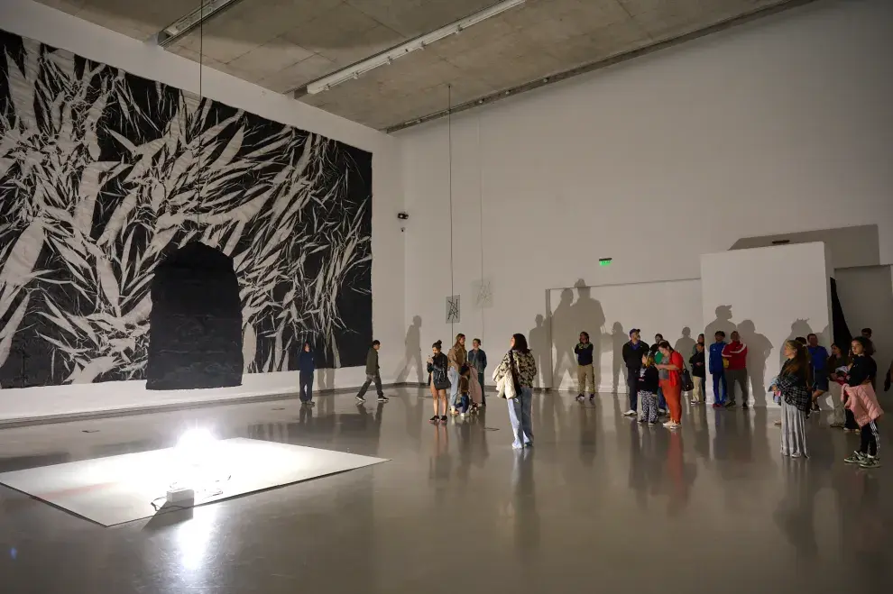 La muestra de Eduardo Basualdo titulada "Que parte de quien" es imperdible.