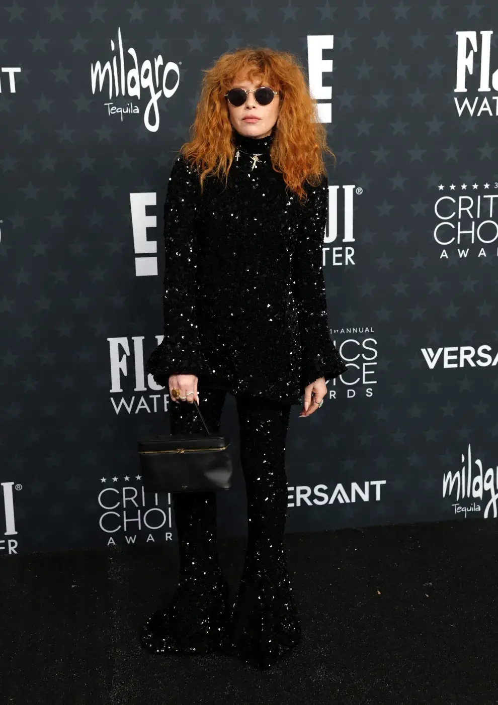 Foto de Natasha Lyonne en los Critics Choice Awards.
