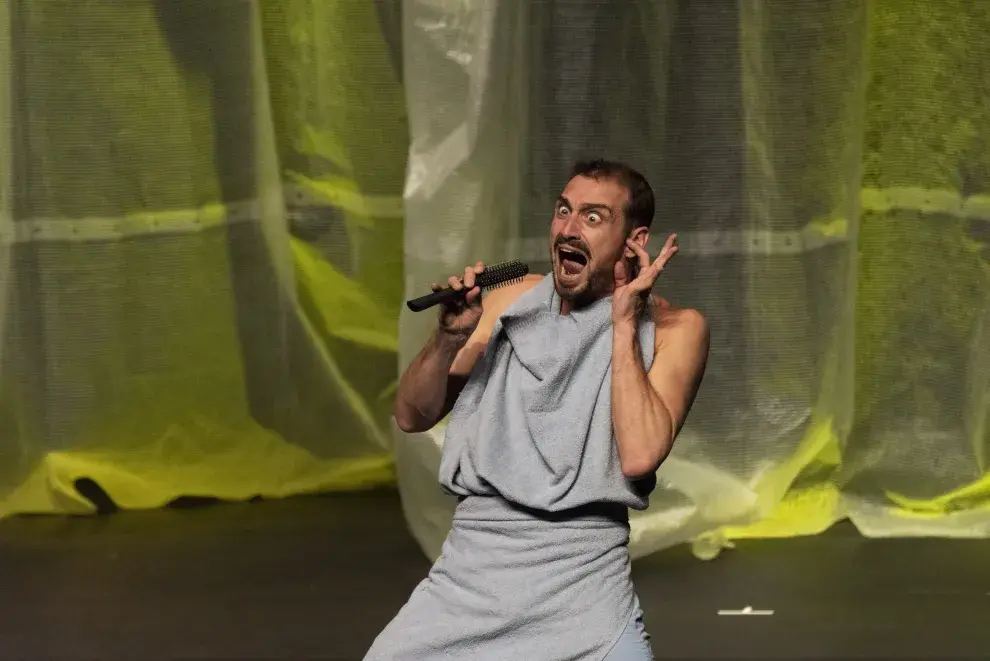 La capacidad de gesticulación es otra de las grandes habilidades de Rosso.