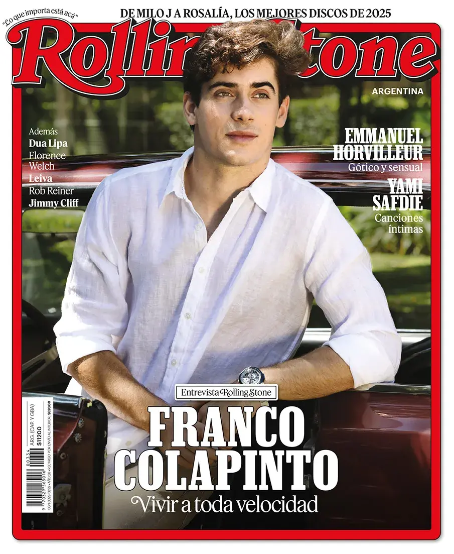 Franco Colapinto, tapa de la revista Rolling Stone