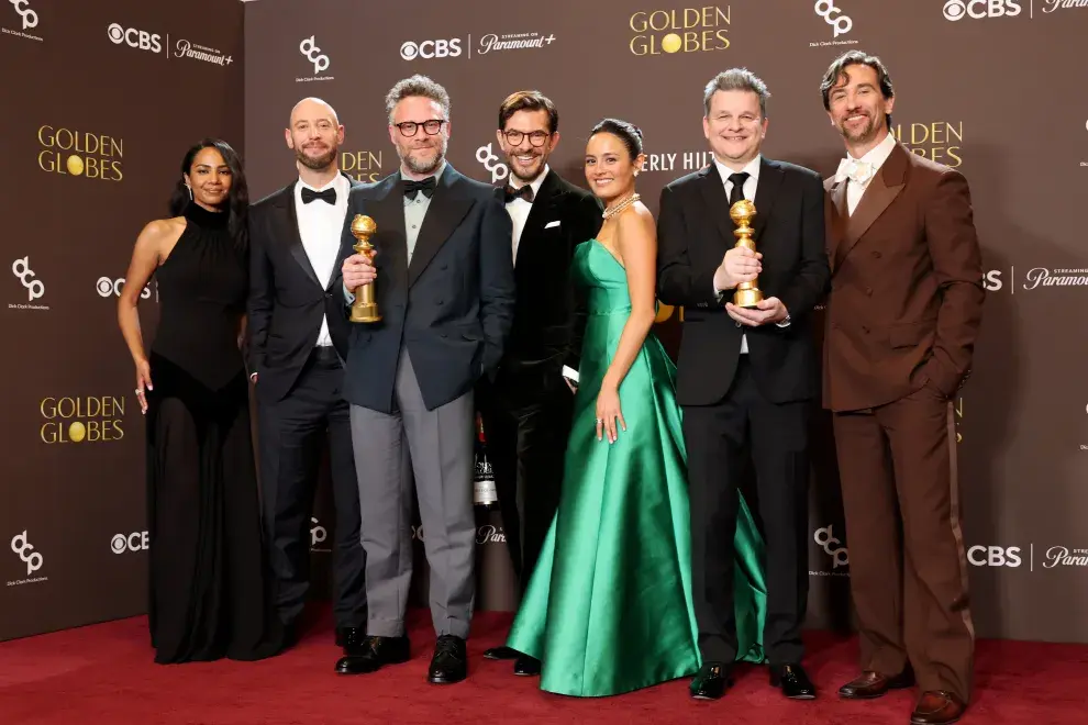 The Studio es la Mejor Serie de Comedia en los Golden Globe 2026.