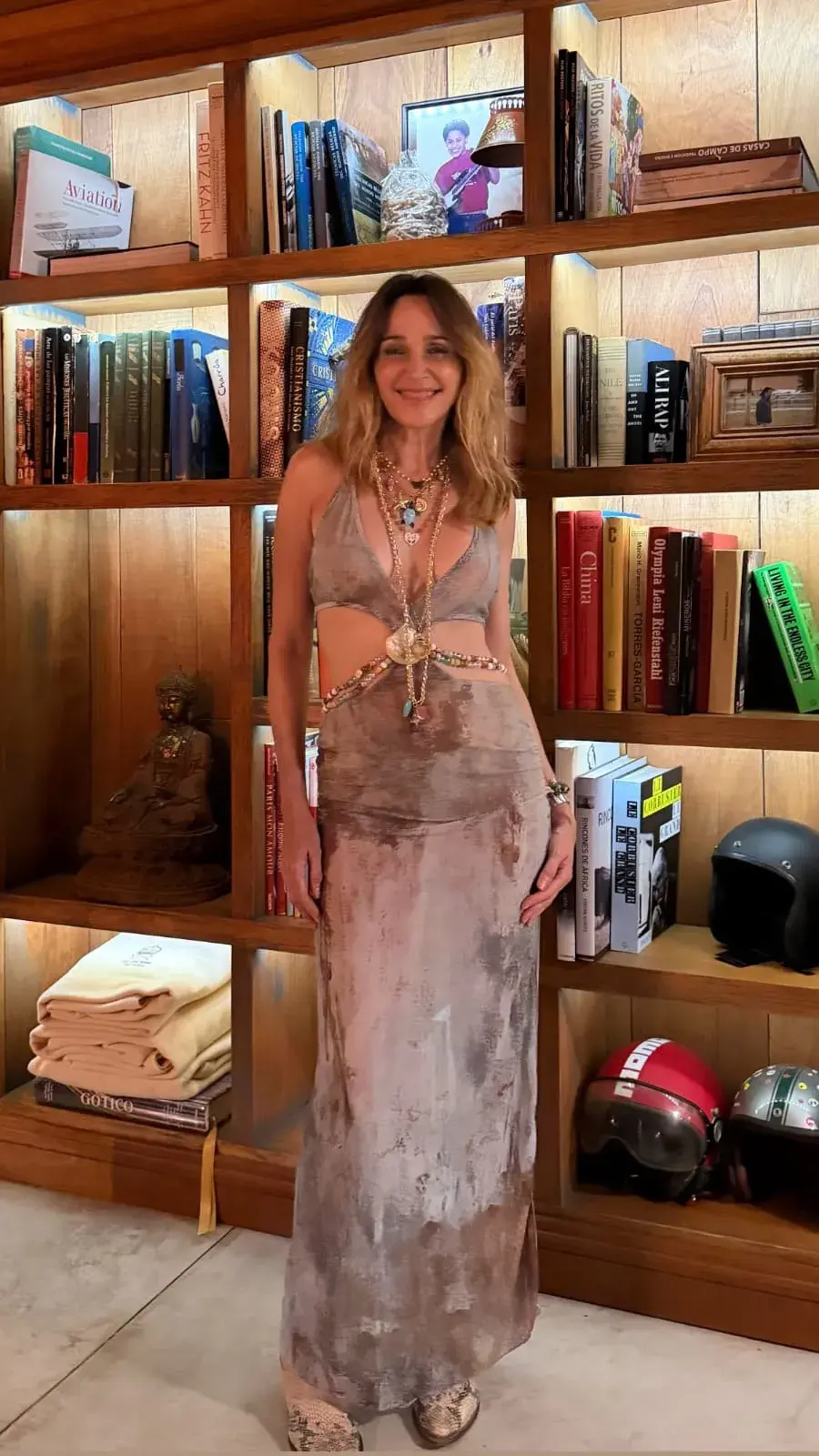 El look de Verónica Lozano para recibir el Año Nuevo 2026.