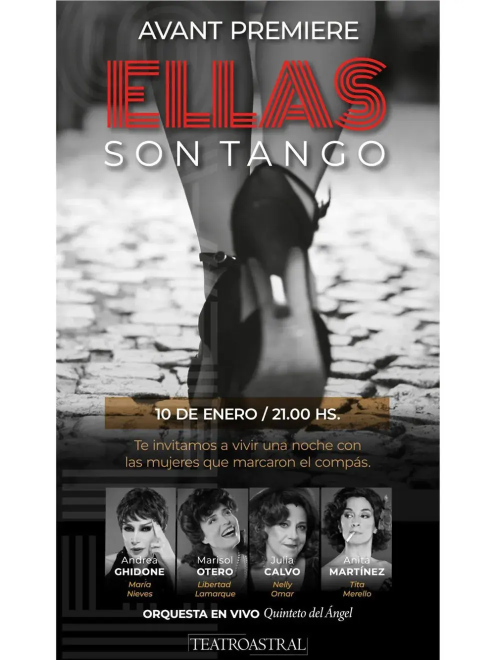 Ellas son tango, una obra musical que no te podés perder