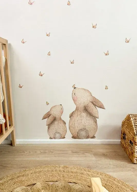 Murales infantiles: 14 ideas cálidas para transformar el cuarto del bebé con poco presupuesto