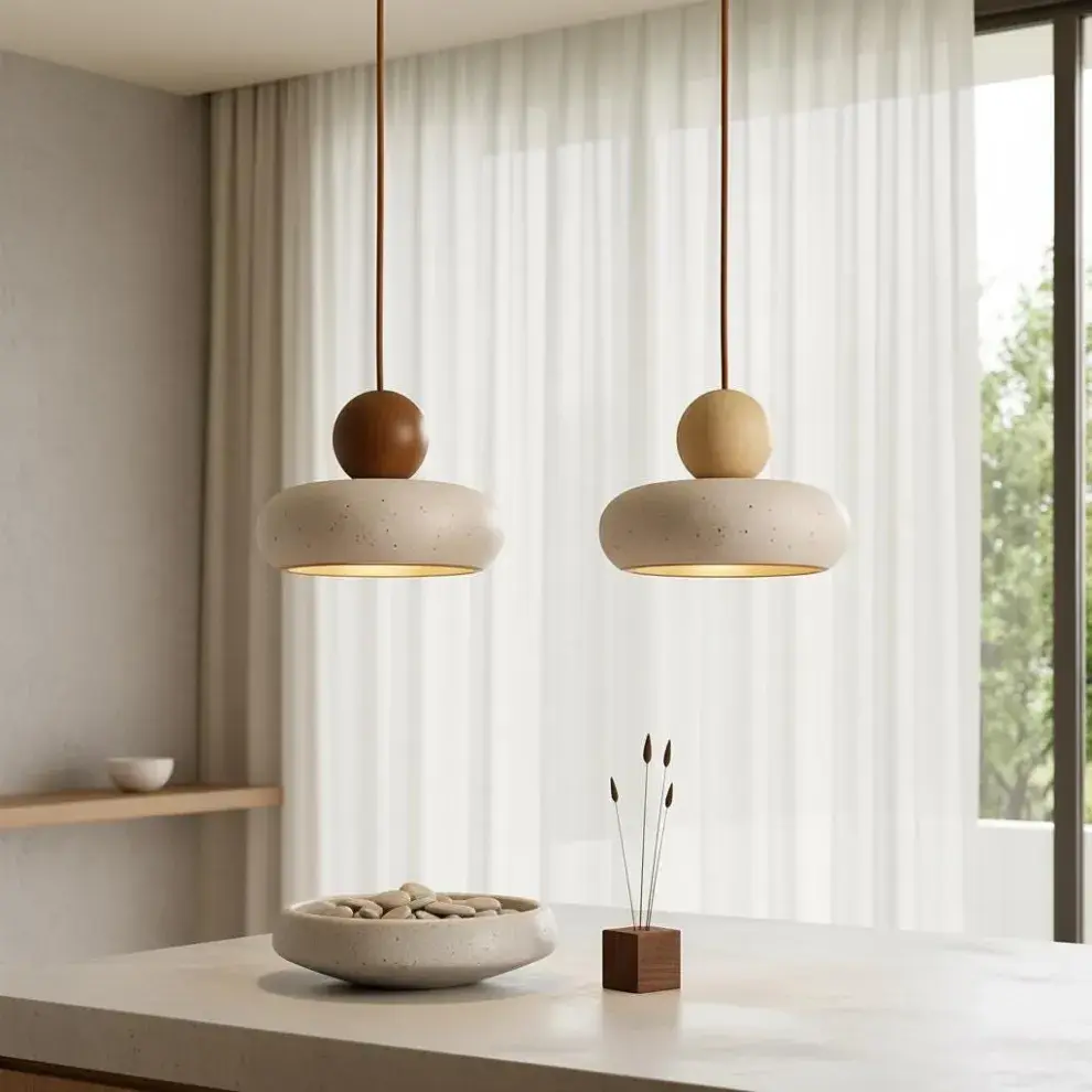 Las luminarias también se transforman en piezas de diseño. 